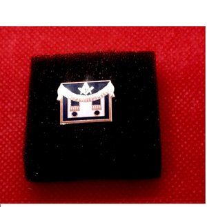 Masonic Apron Lapel Pin